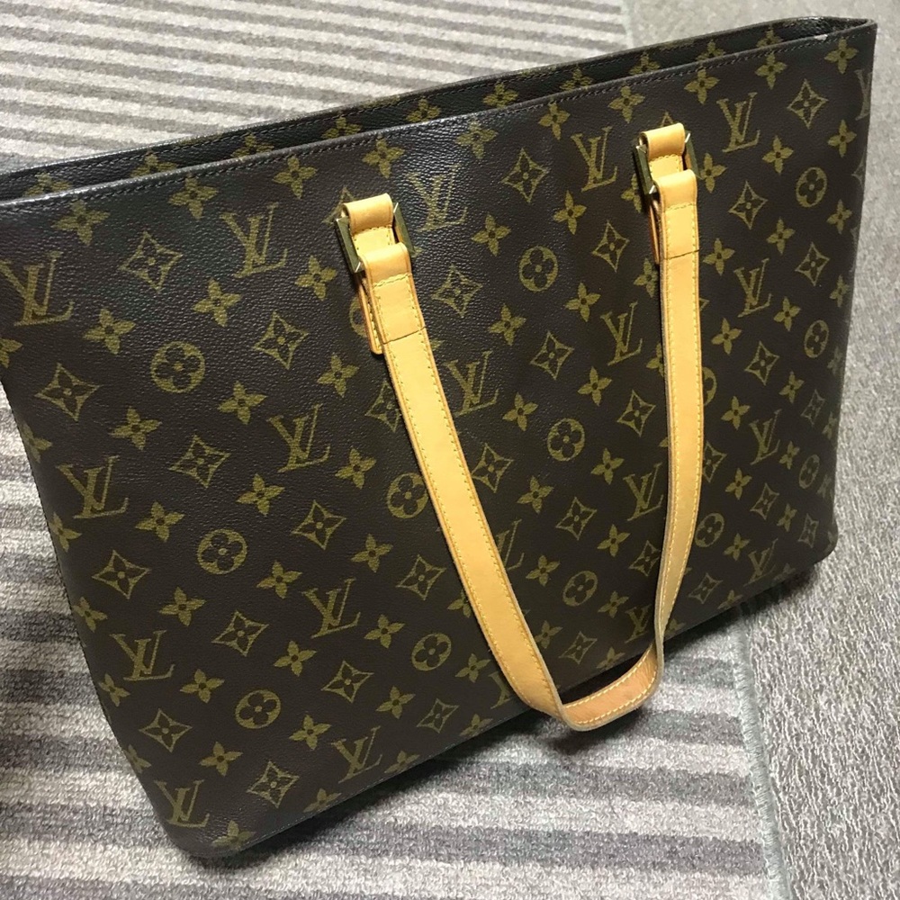 Authentic Louis Vuitton Lucco Tote Monogram